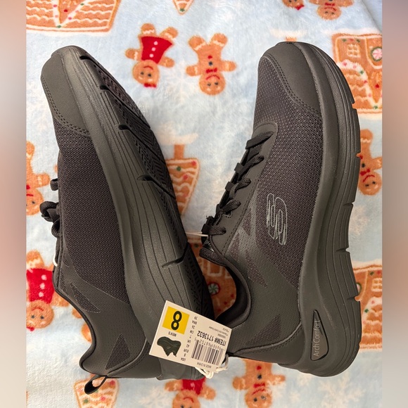 ❤️Skechers Men's Black Athletic Slip-On Lace Trainer NWT
Arch Comfort Size 8 - Picture 5 of 7